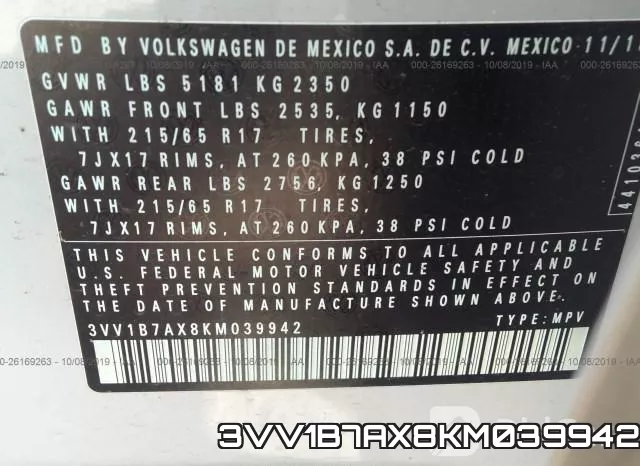 3VV1B7AX8KM039942 фото 10