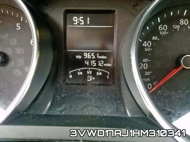 3VWD17AJ1HM310341 фото 9