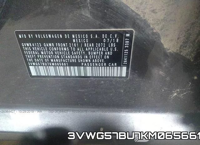3VWG57BU7KM065661 фото 10