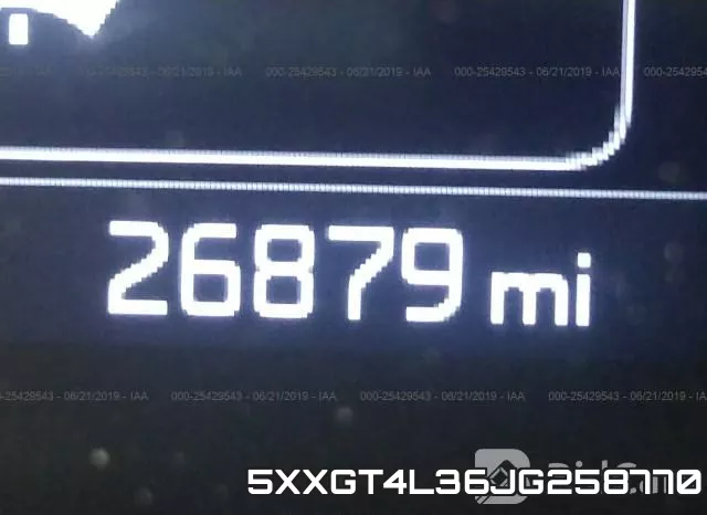 5XXGT4L36JG258770 фото 7