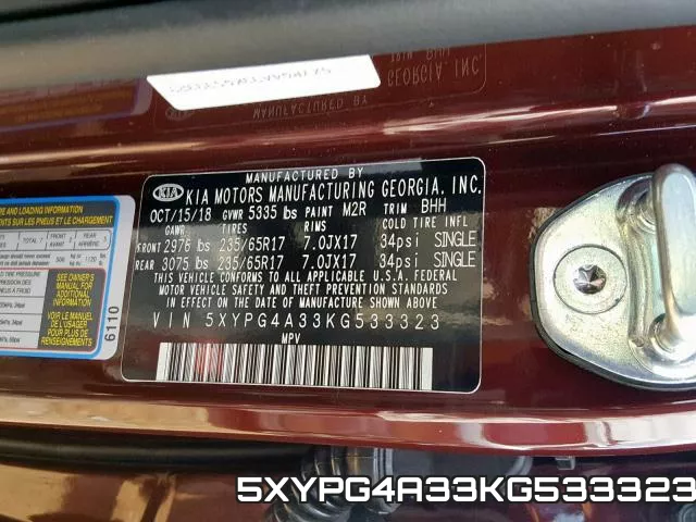 5XYPG4A33KG533323 фото 2