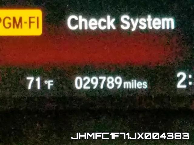 JHMFC1F71JX004383 фото 8