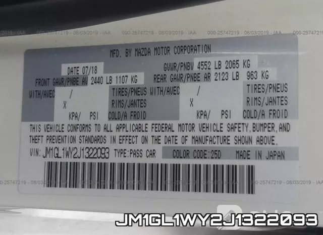 JM1GL1WY2J1322093 фото 10