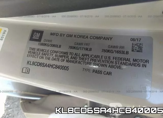 KL8CD6SA4HC840005 фото 10