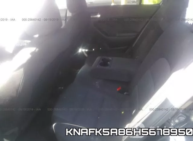 KNAFK5A86H5678950 фото 9