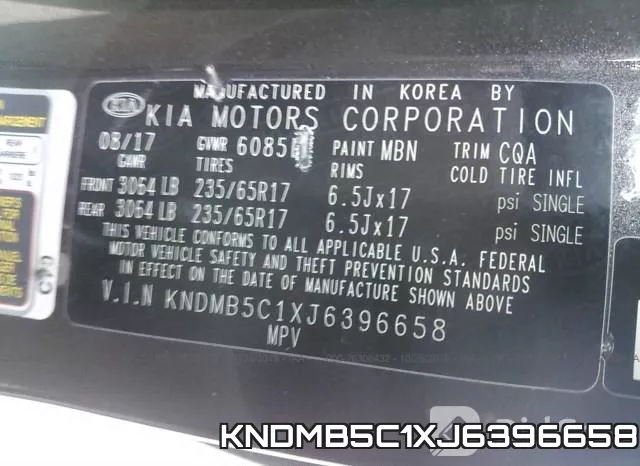 KNDMB5C1XJ6396658 фото 10