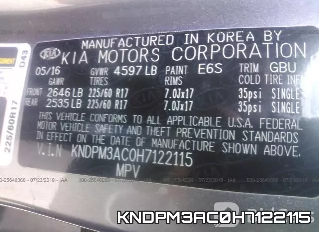 KNDPM3AC0H7122115 фото 9
