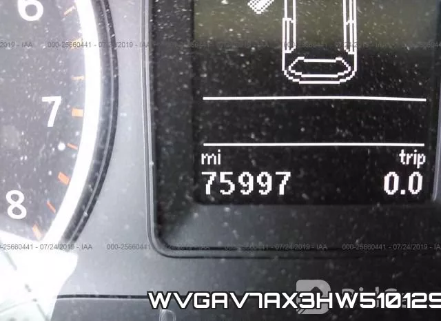 WVGAV7AX3HW510129 фото 8