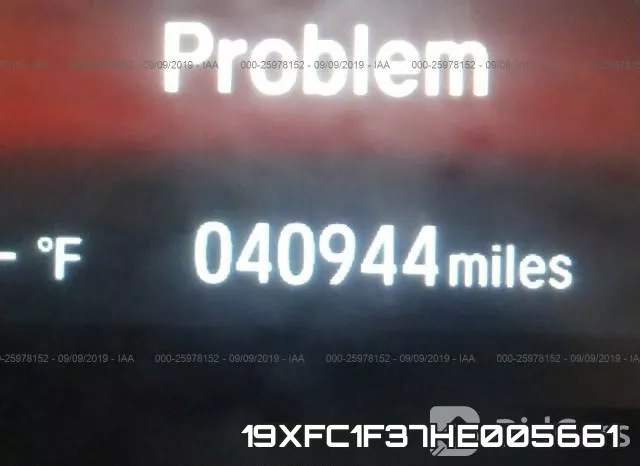 19XFC1F37HE005661 фото 8