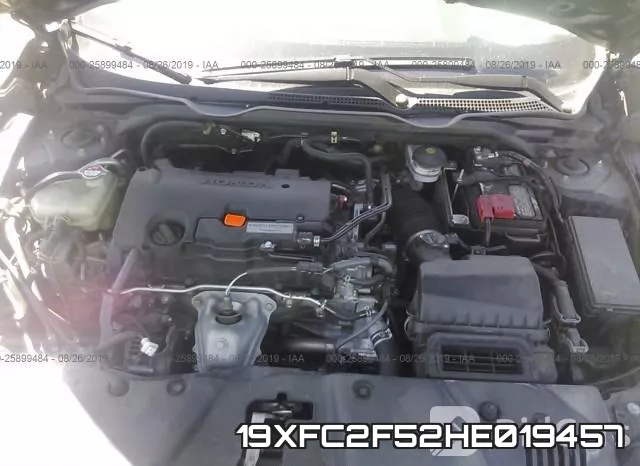 19XFC2F52HE019457 фото 2