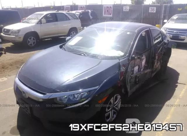 19XFC2F52HE019457 фото 3