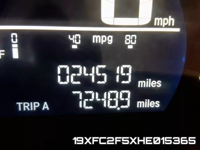 19XFC2F5XHE015365 фото 8