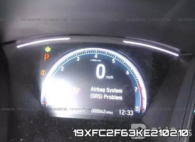 19XFC2F63KE210210 фото 8