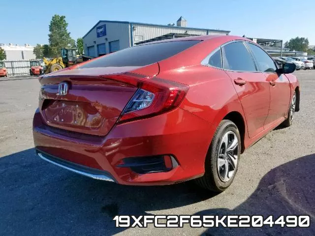 19XFC2F65KE204490 фото 5