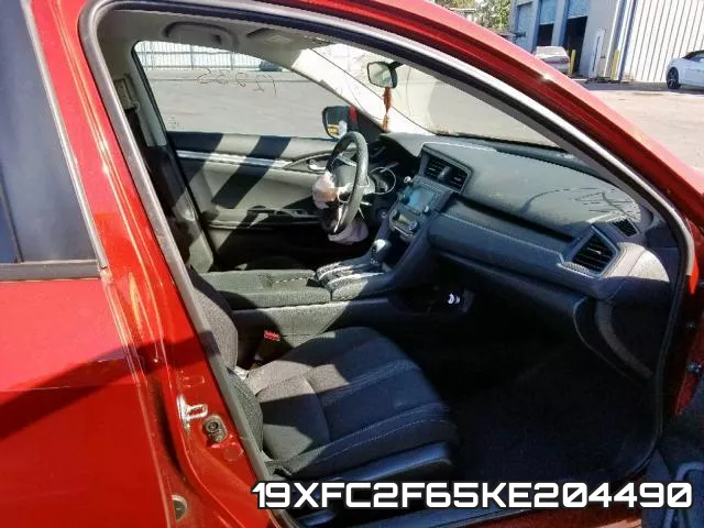 19XFC2F65KE204490 фото 6