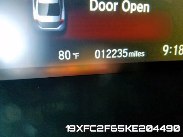 19XFC2F65KE204490 фото 9