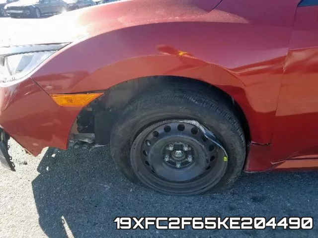 19XFC2F65KE204490 фото 10