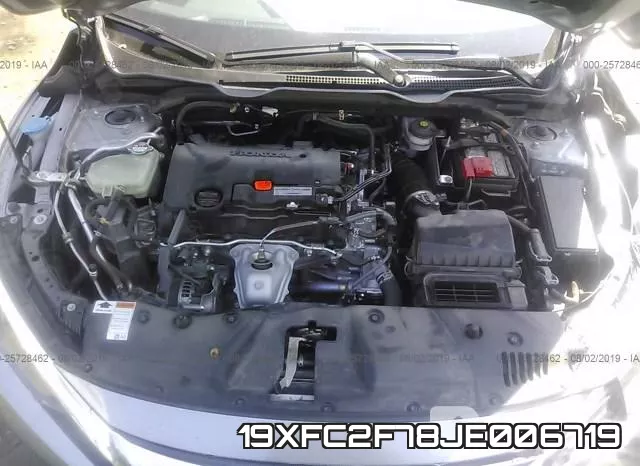 19XFC2F78JE006719 фото 2