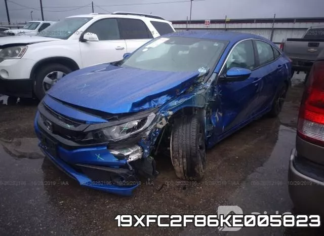 19XFC2F86KE005823 фото 3