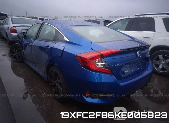 19XFC2F86KE005823 фото 4