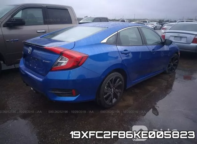 19XFC2F86KE005823 фото 5