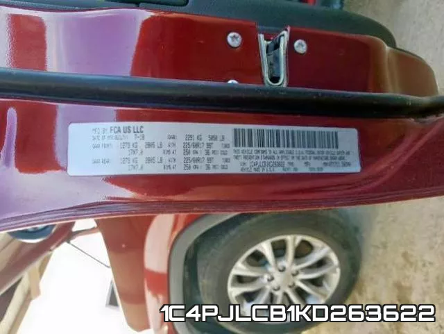 1C4PJLCB1KD263622 фото 2