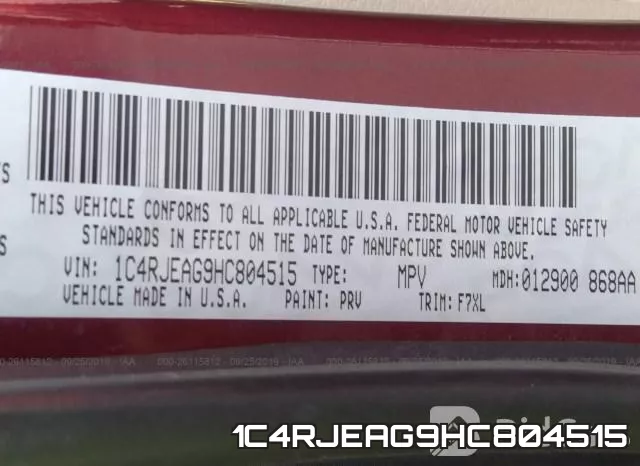 1C4RJEAG9HC804515 фото 10