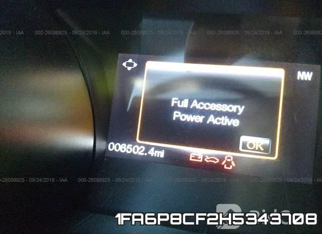 1FA6P8CF2H5343708 фото 7