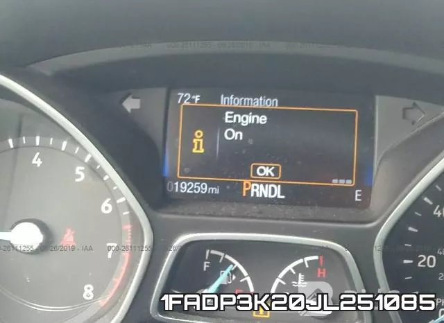 1FADP3K20JL251085 фото 8