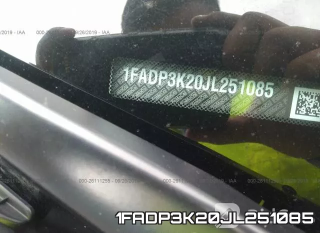1FADP3K20JL251085 фото 10