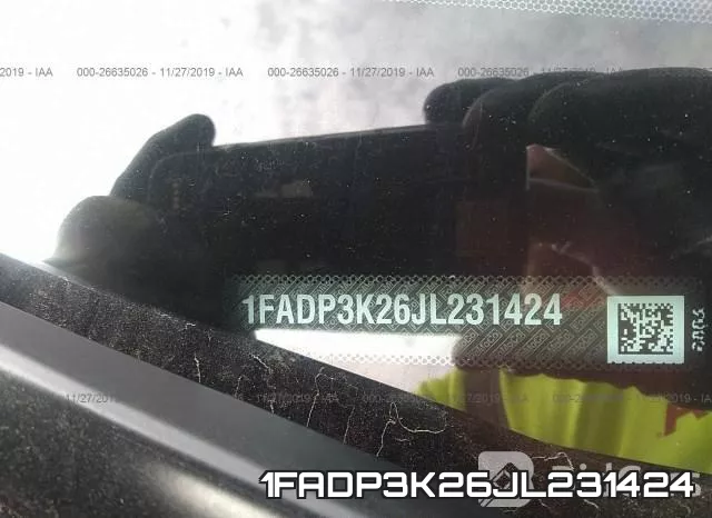 1FADP3K26JL231424 фото 10
