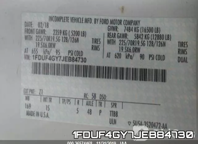 1FDUF4GY7JEB84730 фото 10