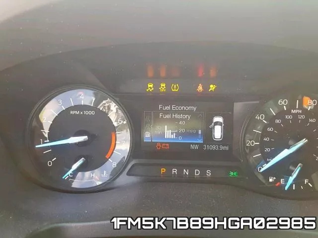 1FM5K7B89HGA02985 фото 9