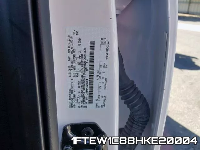 1FTEW1C88HKE20004 фото 2