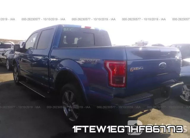 1FTEW1EG7HFB67173 фото 4