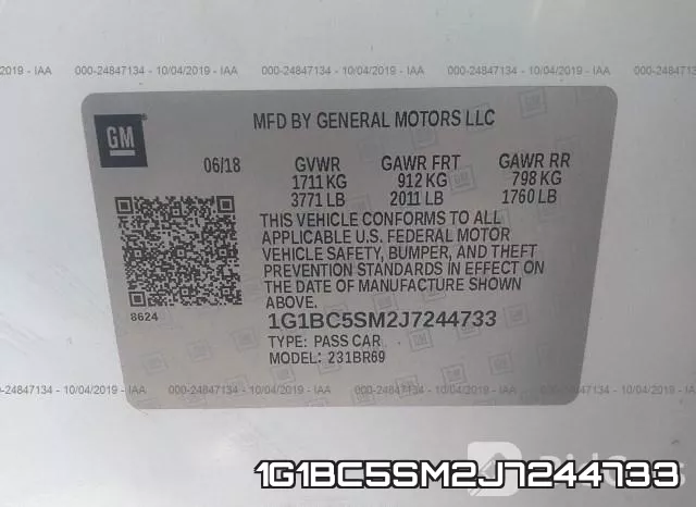 1G1BC5SM2J7244733 фото 10