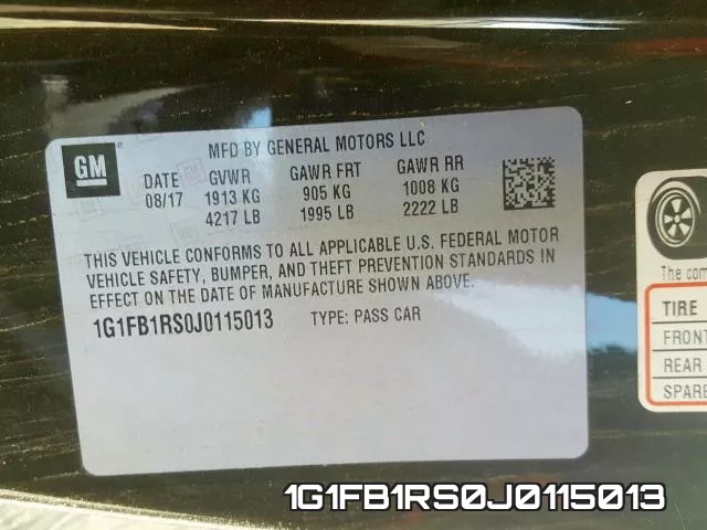 1G1FB1RS0J0115013 фото 2