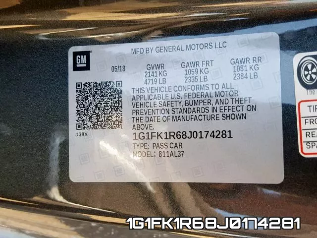 1G1FK1R68J0174281 фото 2