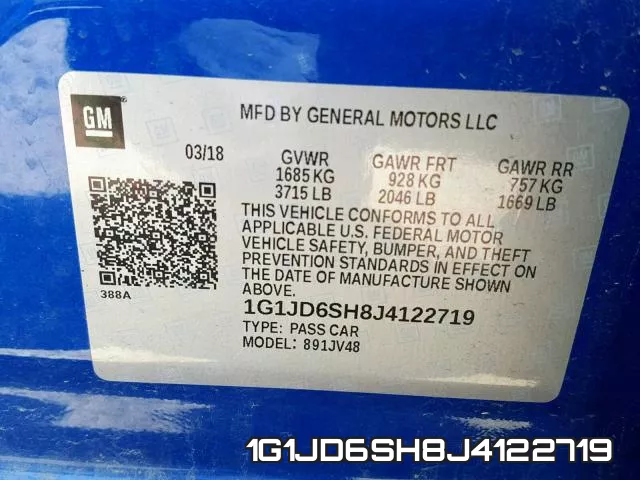 1G1JD6SH8J4122719 фото 2