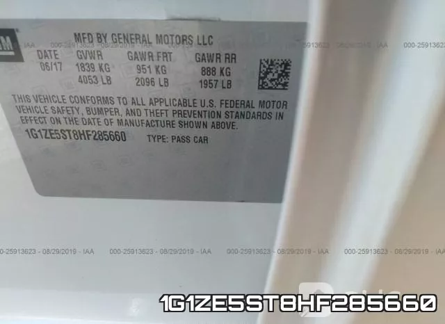 1G1ZE5ST8HF285660 фото 10