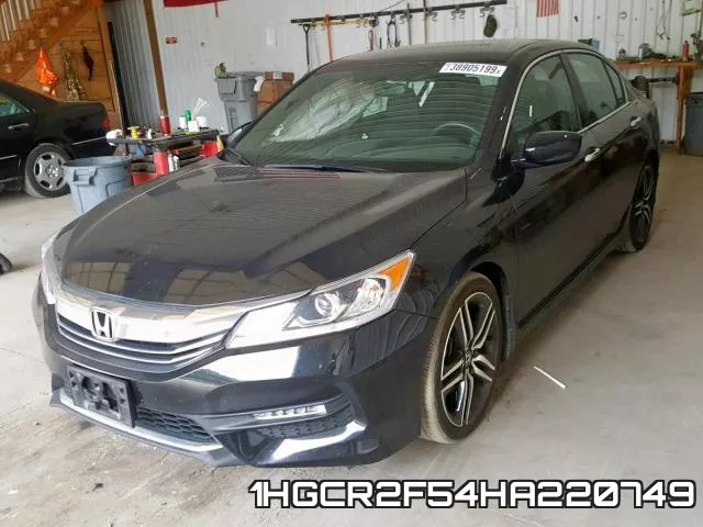 1HGCR2F54HA220749 фото 3