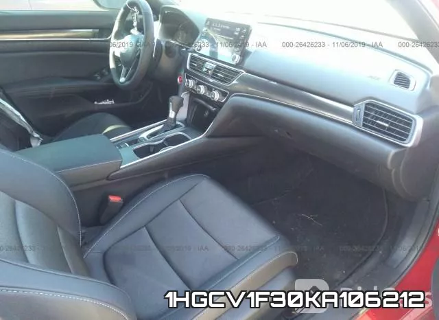1HGCV1F30KA106212 фото 6
