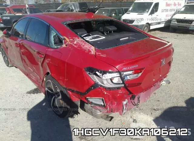 1HGCV1F30KA106212 фото 7