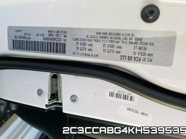 2C3CCABG4KH539535 фото 2