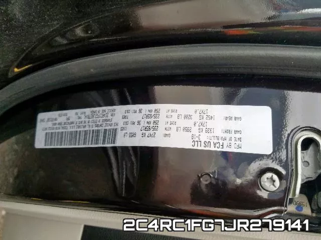 2C4RC1FG7JR279141 фото 2