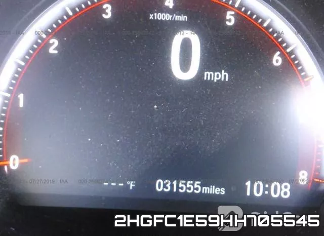 2HGFC1E59HH705545 фото 7