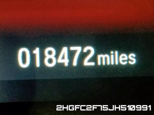 2HGFC2F75JH510991 фото 9
