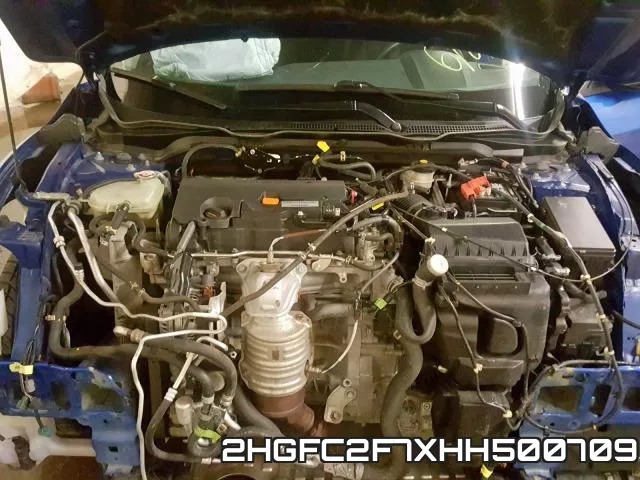 2HGFC2F7XHH500709 фото 8