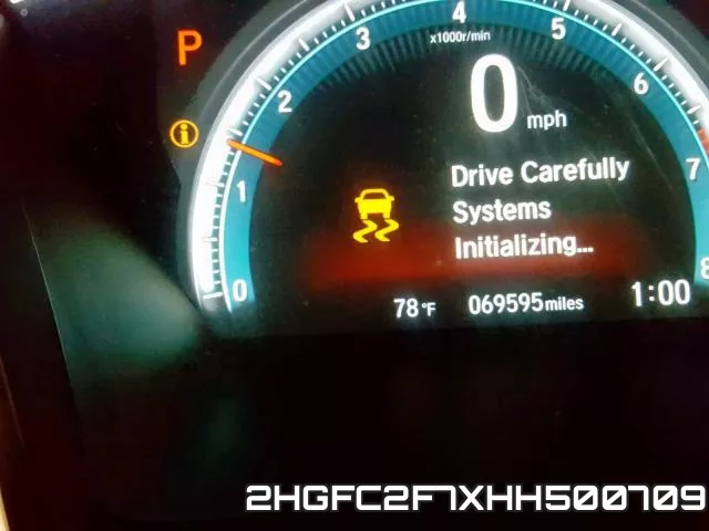 2HGFC2F7XHH500709 фото 9