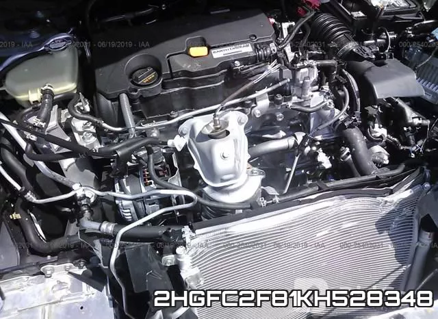 2HGFC2F81KH528348 фото 2